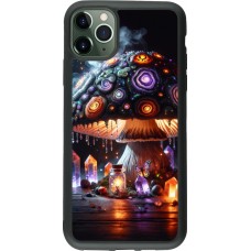Coque iPhone 11 Pro Max - Silicone rigide noir Halloween Potion Magic