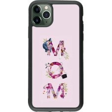 iPhone 11 Pro Max Case Hülle - Silikon schwarz Mom 2024 girly mom