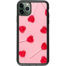 Coque iPhone 11 Pro Max - Silicone rigide noir Saint Valentines Day 26 Lollipop