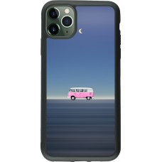 iPhone 11 Pro Max Case Hülle - Silikon schwarz Spring 23 pink bus