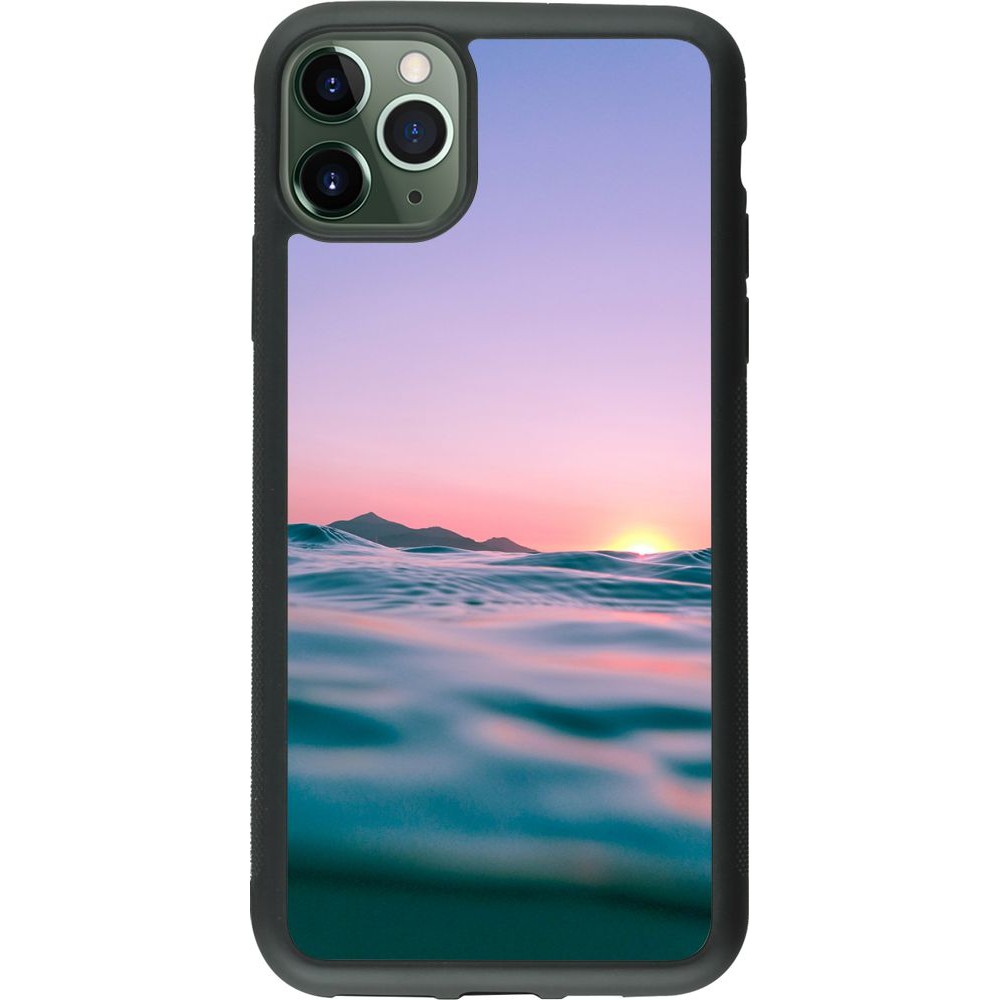 Coque iPhone 11 Pro Max - Silicone rigide noir Summer 2021 12