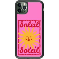 Coque iPhone 11 Pro Max - Silicone rigide noir Sun sun 2026