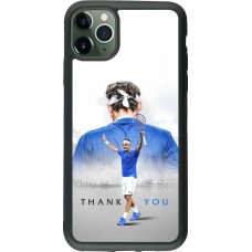 iPhone 11 Pro Max Case Hülle - Silikon schwarz Thank you Roger