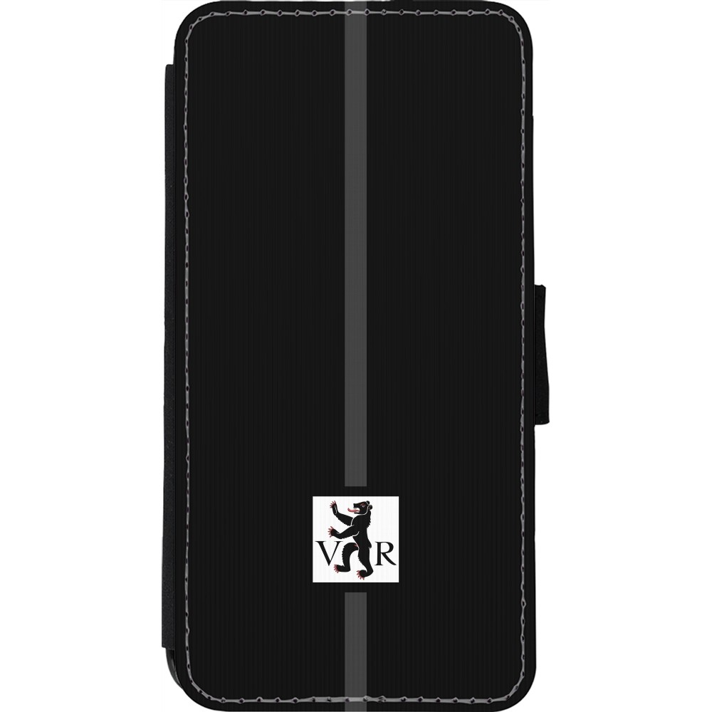 Coque iPhone 11 Pro Max - Wallet noir Canton AR noir