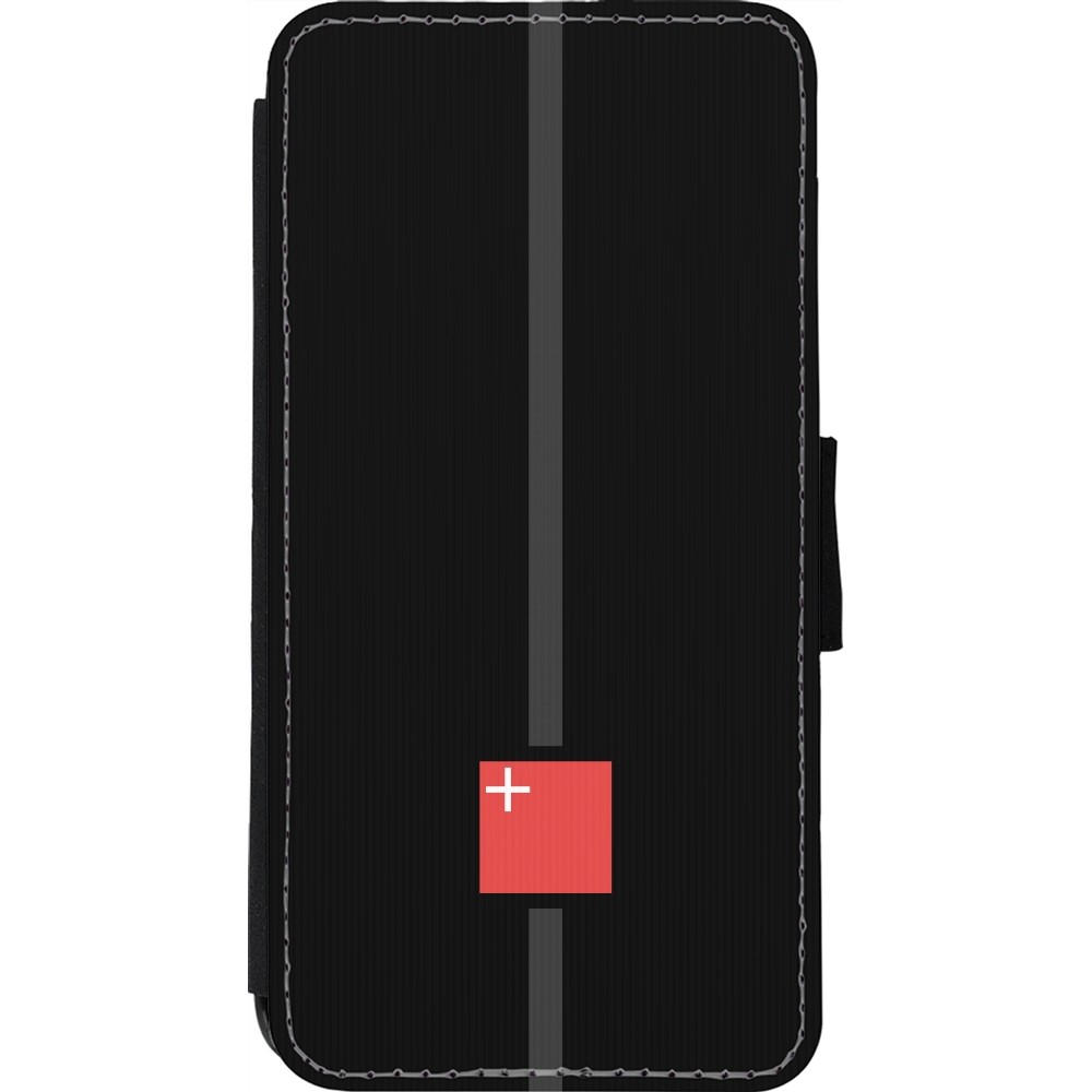 Coque iPhone 11 Pro Max - Wallet noir Canton SZ noir
