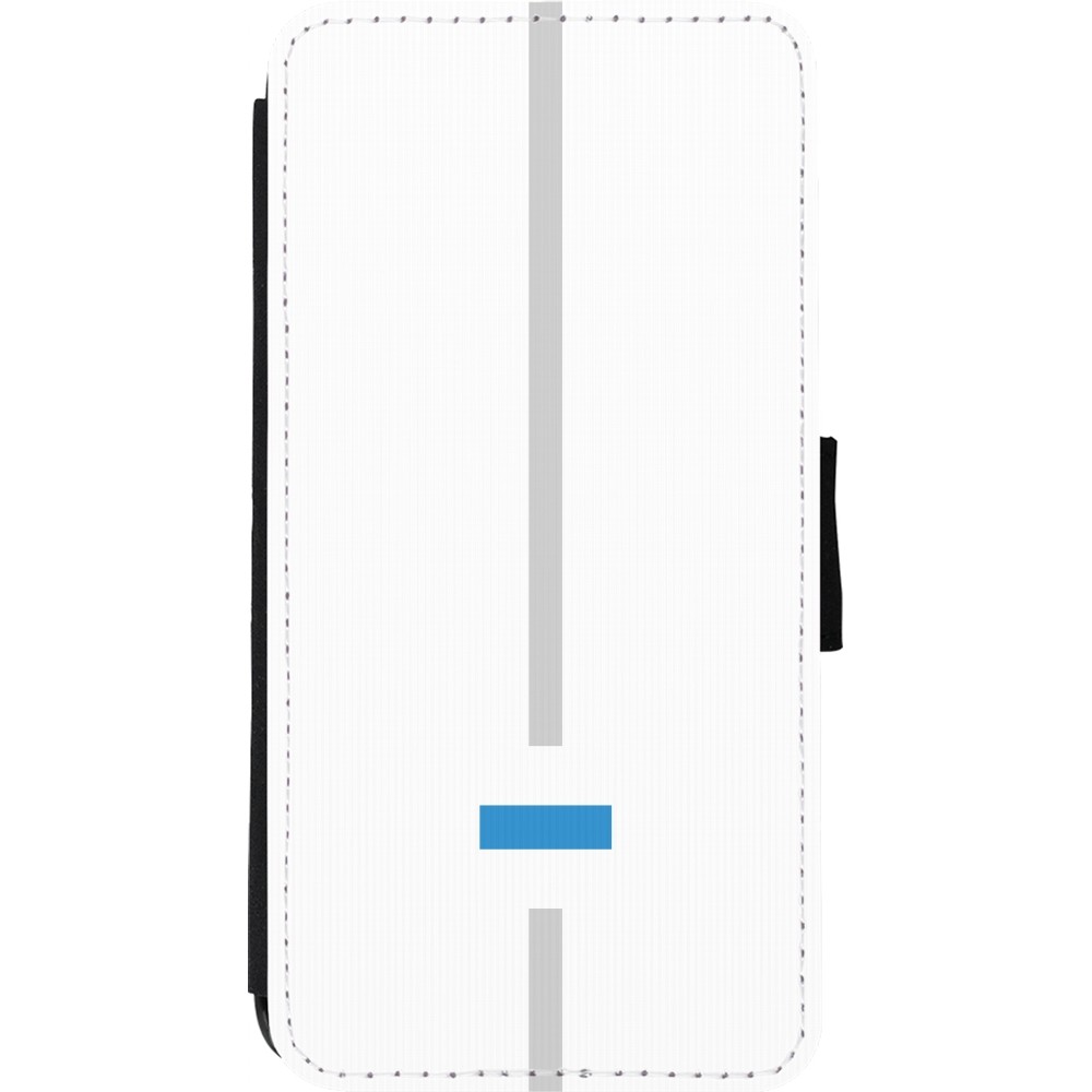 Coque iPhone 11 Pro Max - Wallet noir Canton ZG blanc