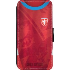 iPhone 11 Pro Max Case Hülle - Wallet schwarz Tschechische Republik personalisierbares Fussballtrikot