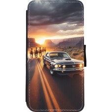 iPhone 11 Pro Max Case Hülle - Wallet schwarz Mustang 69 Grand Canyon