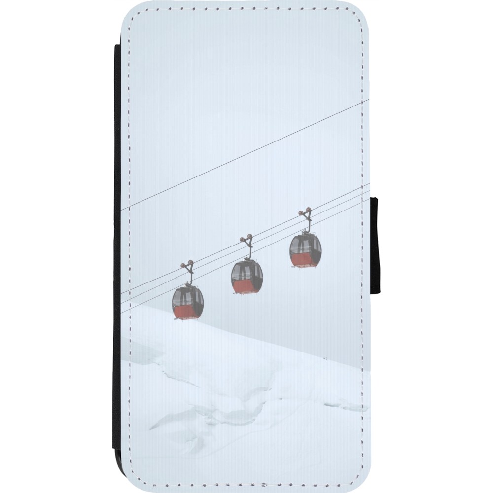 iPhone 11 Pro Max Case Hülle - Wallet schwarz Winter 22 ski lift