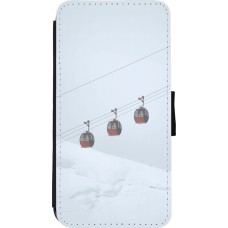 iPhone 11 Pro Max Case Hülle - Wallet schwarz Winter 22 ski lift