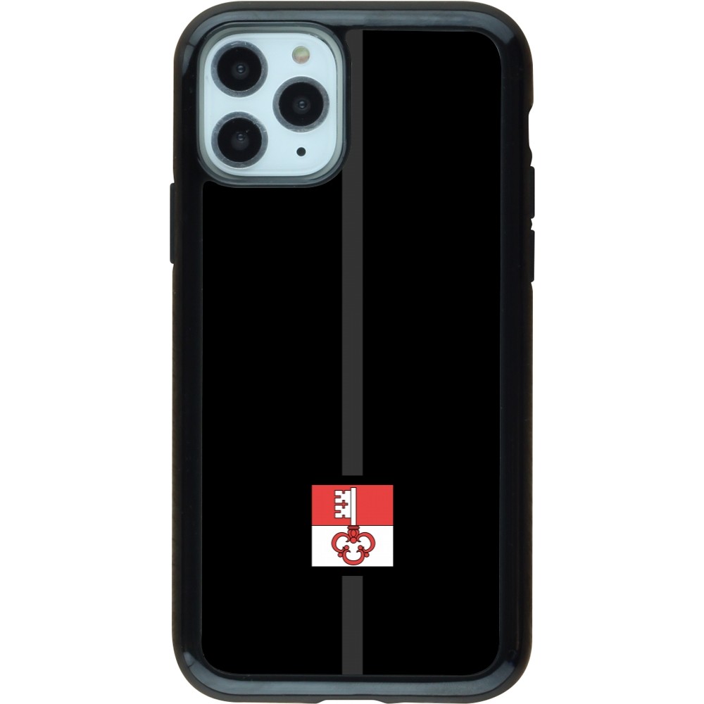 Coque iPhone 11 Pro - Hybrid Armor noir Canton OW noir