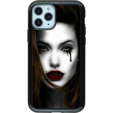 iPhone 11 Pro Case Hülle - Hybrid Armor schwarz Halloween 2023 gothic vampire
