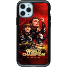 iPhone 11 Pro Case Hülle - Hybrid Armor schwarz Max Verstappen Champion 2023