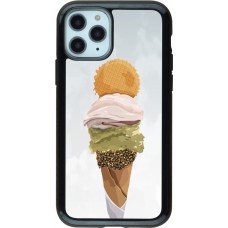 iPhone 11 Pro Case Hülle - Hybrid Armor schwarz Summer 2025 Cornet