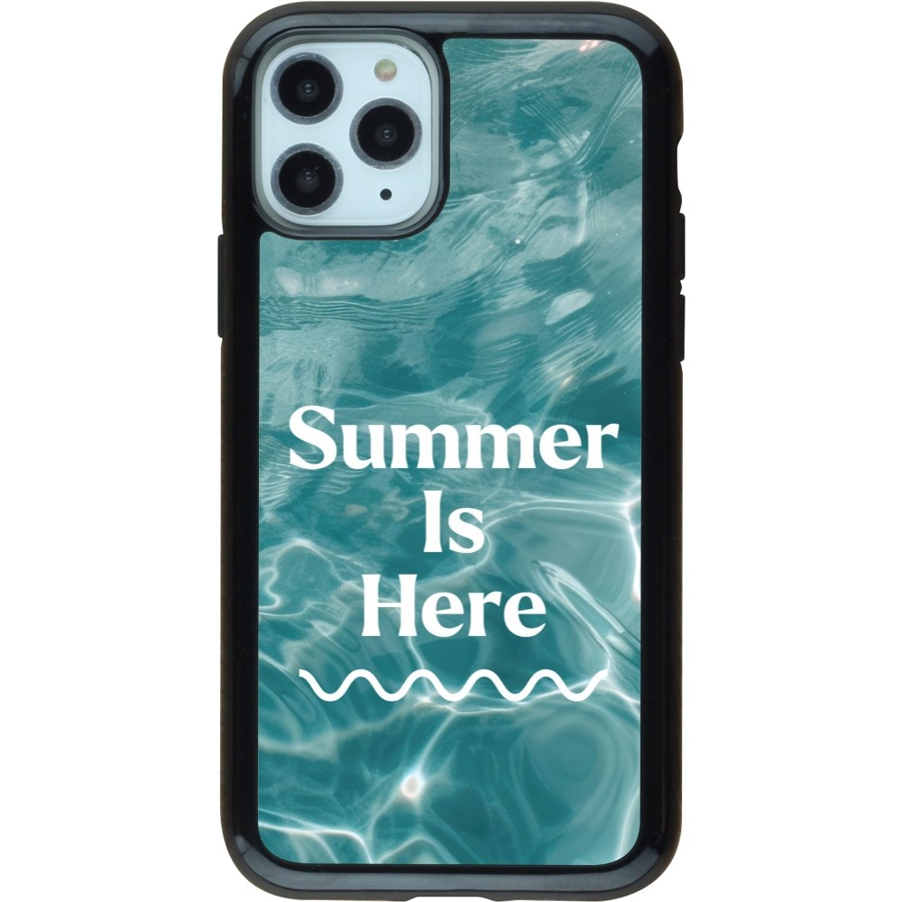 iPhone 11 Pro Case Hülle - Hybrid Armor schwarz Summer 2025 Summer is here