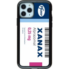 iPhone 11 Pro Case Hülle - Hybrid Armor schwarz Xanax Alprazolam 2025