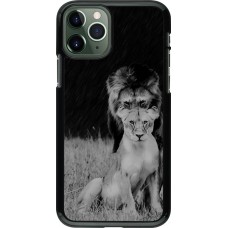 Hülle iPhone 11 Pro - Angry lions