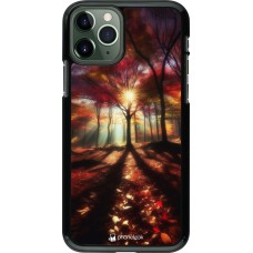 iPhone 11 Pro Case Hülle - Herbstlicher goldener Glanz