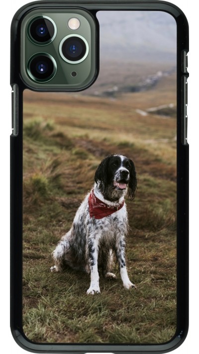 Coque iPhone 11 Pro - Autumn 22 happy wet dog