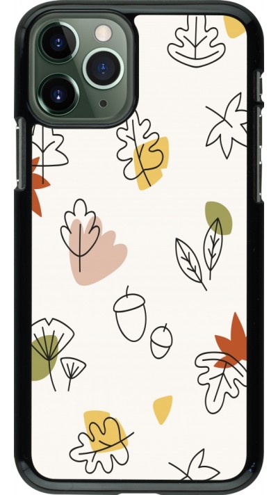 Coque iPhone 11 Pro - Autumn 22 leaves