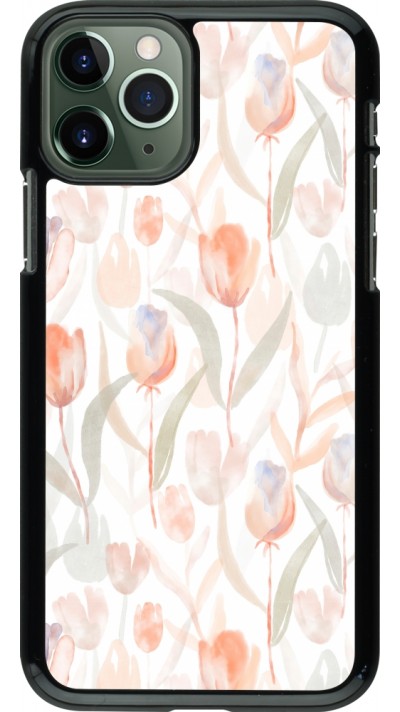Coque iPhone 11 Pro - Autumn 22 watercolor tulip