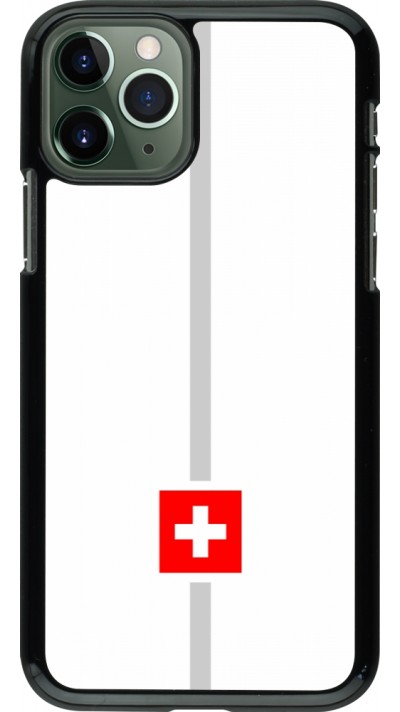 iPhone 11 Pro Case Hülle - Kanton CH weiss