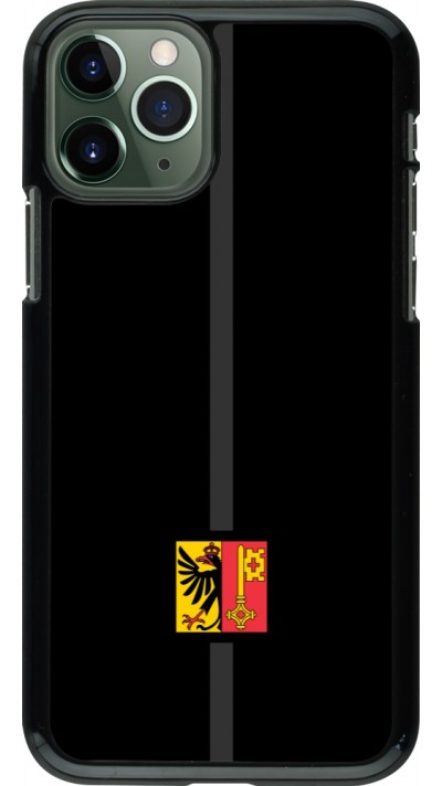 iPhone 11 Pro Case Hülle - Kanton GE schwarz