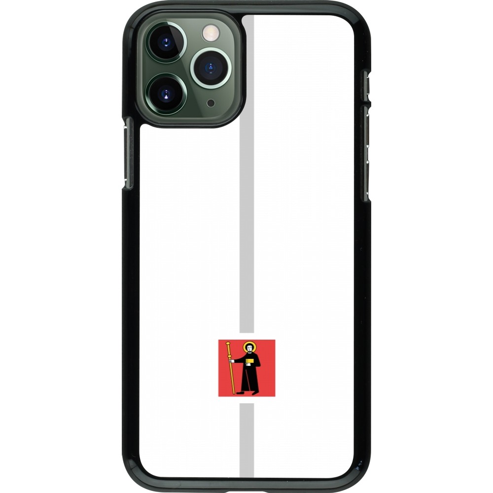 iPhone 11 Pro Case Hülle - Kanton GL weiss