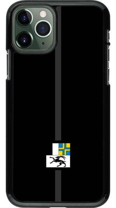 iPhone 11 Pro Case Hülle - Kanton GR schwarz