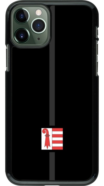 iPhone 11 Pro Case Hülle - Kanton JU schwarz
