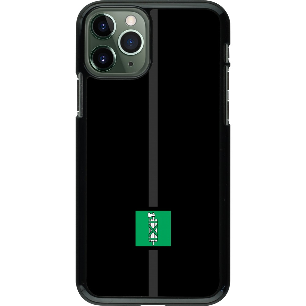 iPhone 11 Pro Case Hülle - Kanton SG schwarz