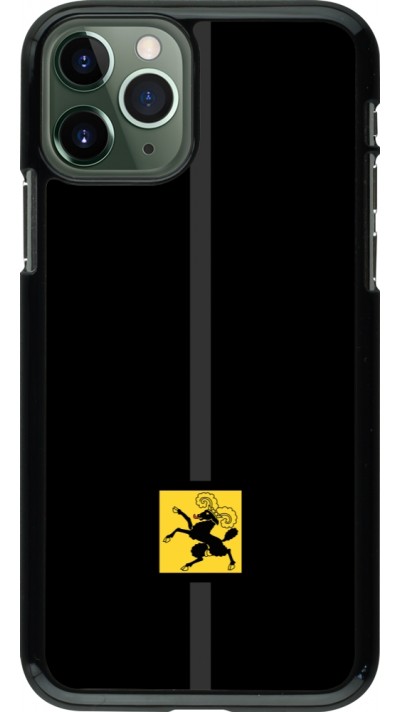 iPhone 11 Pro Case Hülle - Kanton SH schwarz