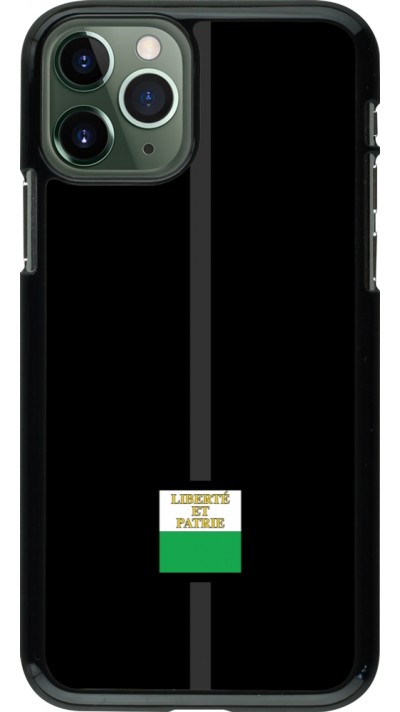 iPhone 11 Pro Case Hülle - Kanton VD schwarz