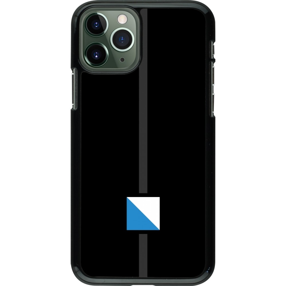 iPhone 11 Pro Case Hülle - Kanton ZH schwarz