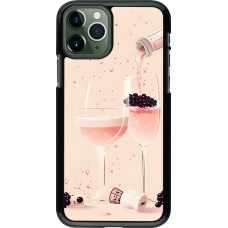 iPhone 11 Pro Case Hülle - Champagne Pouring Pink