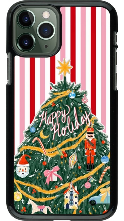 Coque iPhone 11 Pro - Christmas 25 Happy Holiday