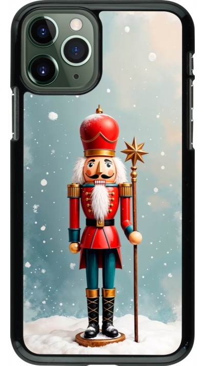 iPhone 11 Pro Case Hülle - Christmas 25 Nutcracker Snow