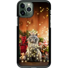 Coque iPhone 11 Pro - Christmas 25 Xmas Cat