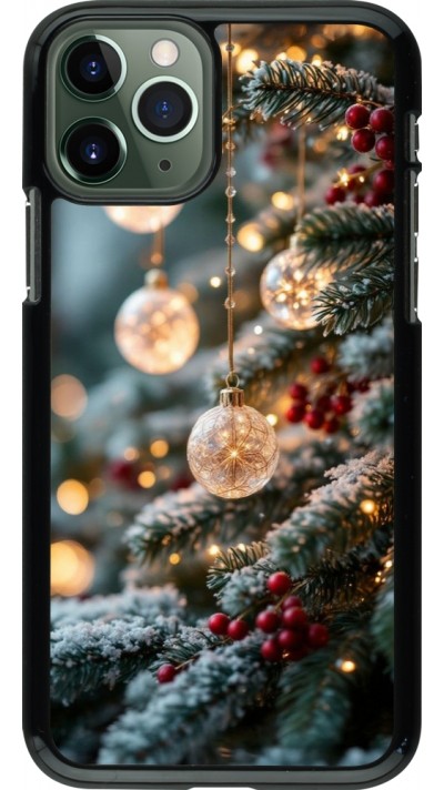 iPhone 11 Pro Case Hülle - Christmas 25 Xmas Decorated Tree