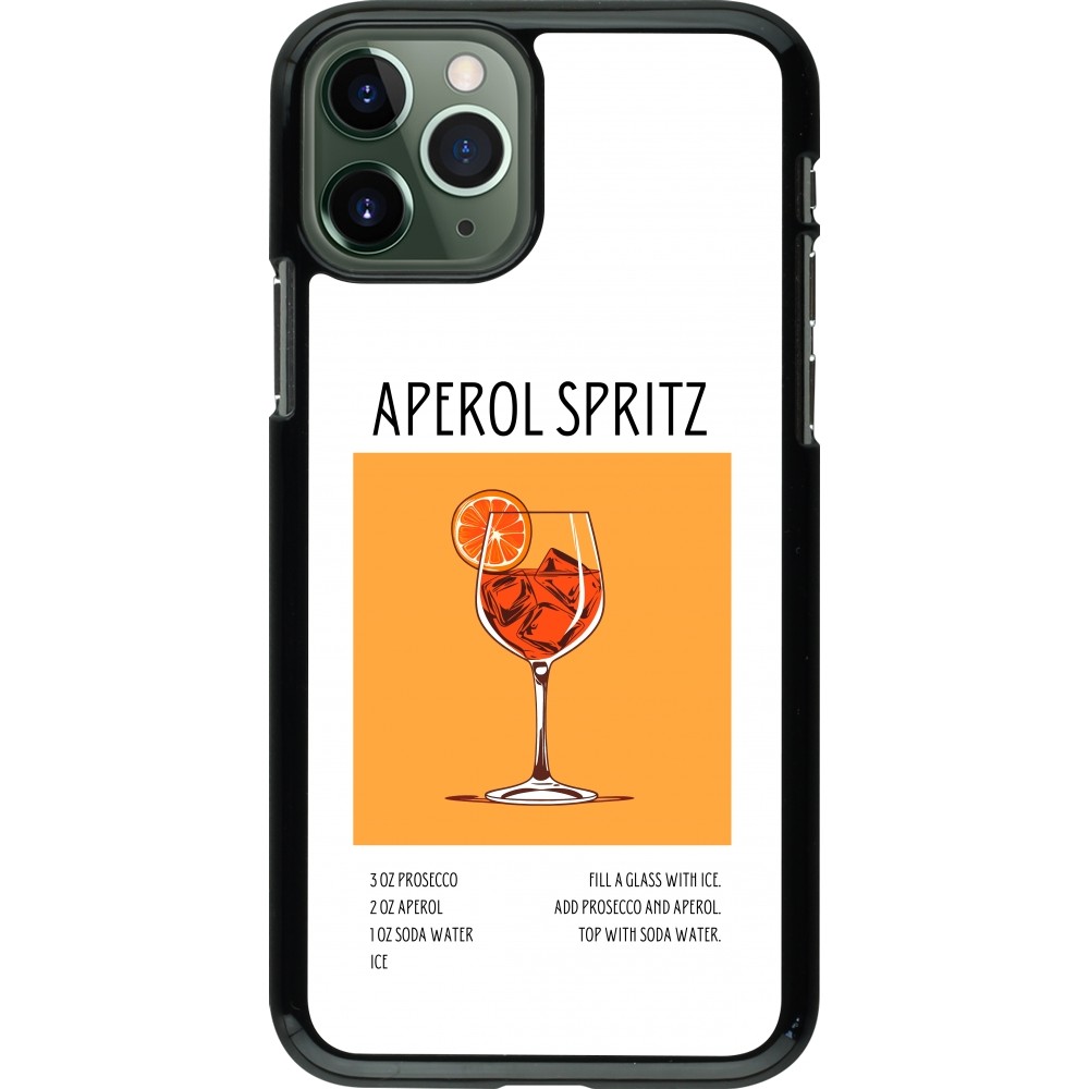 Coque iPhone 11 Pro - Cocktail recette Aperol Spritz