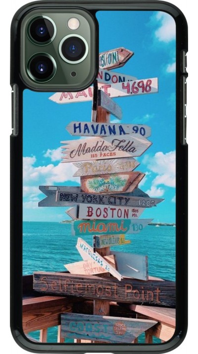 Coque iPhone 11 Pro - Cool Cities Directions