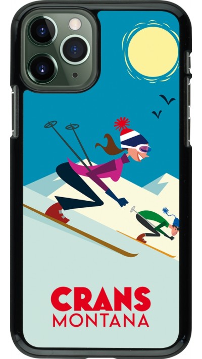 Coque iPhone 11 Pro - Crans-Montana Ski Downhill