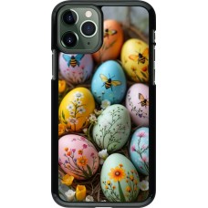 iPhone 11 Pro Case Hülle - Easter 2026 Eggs with bees