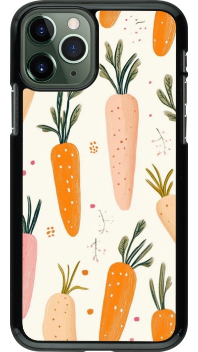 iPhone 11 Pro Case Hülle - Easter 2026 Illustration carrots
