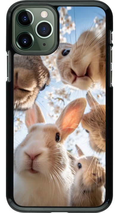 iPhone 11 Pro Case Hülle - Easter 2026 Rabbits