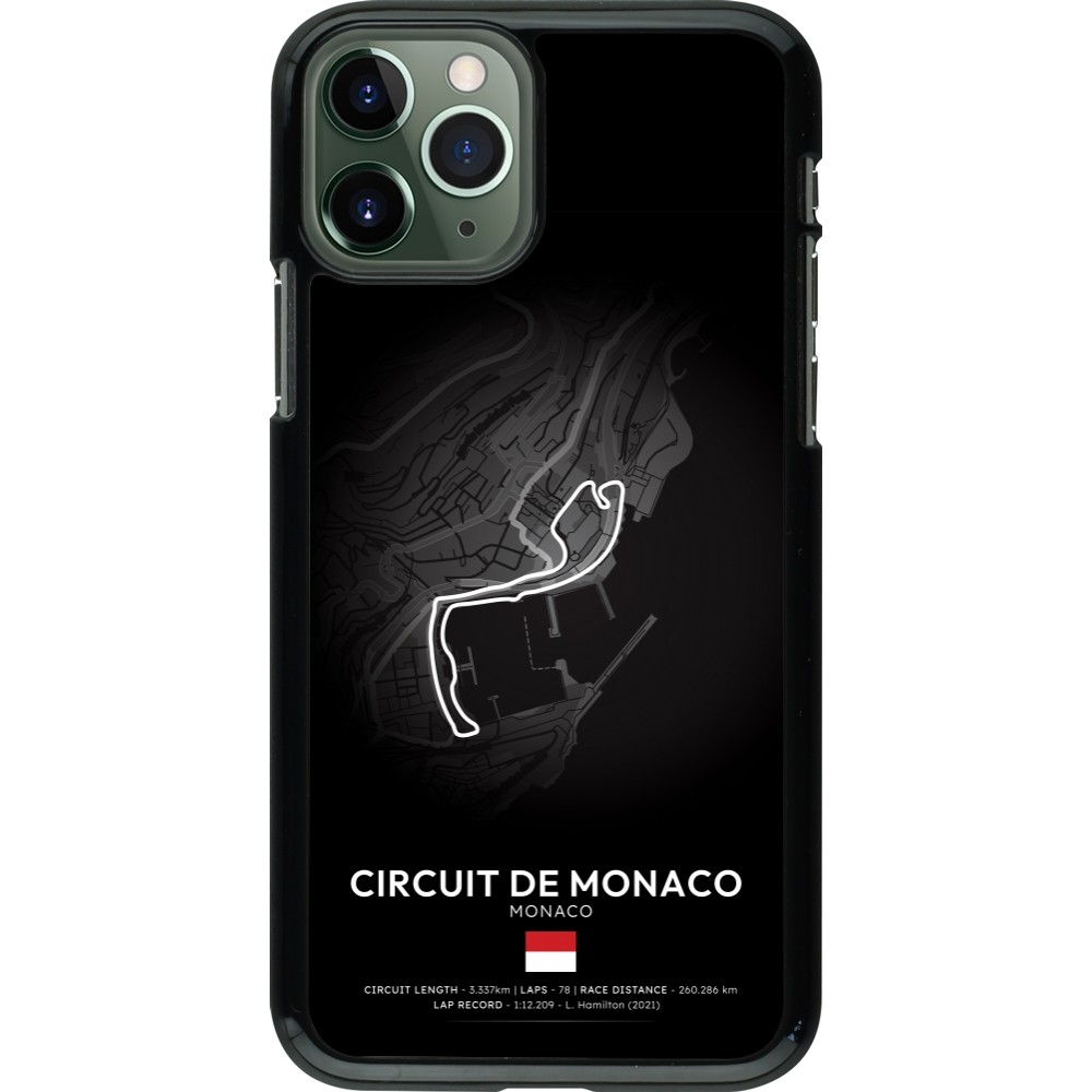 iPhone 11 Pro Case Hülle - F1 Track 2025 Monaco