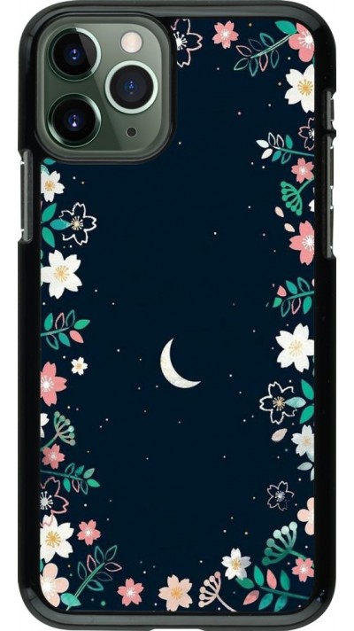 Coque iPhone 11 Pro - Flowers space