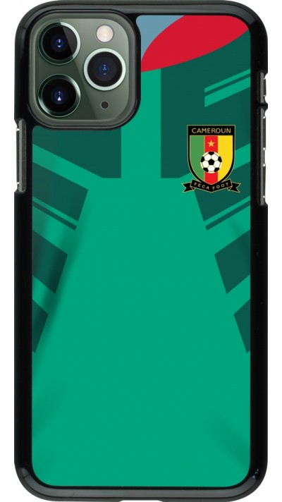 Coque iPhone 11 Pro - Maillot de football Cameroun 2022 personnalisable