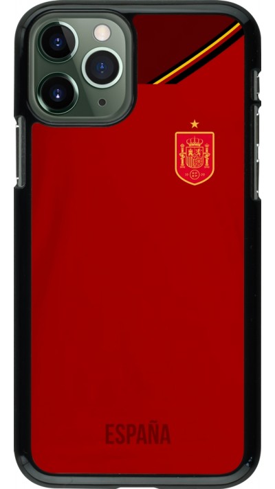 Coque iPhone 11 Pro - Maillot de football Espagne 2022 personnalisable
