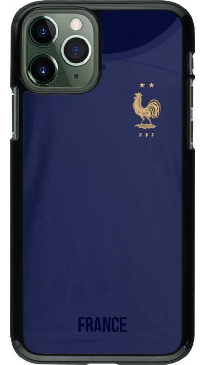 Coque iPhone 11 Pro - Maillot de football France 2022 personnalisable